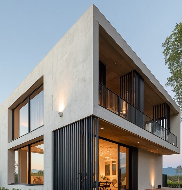 Casa minimalista 2 con rejas edifica vzla e1780534943764